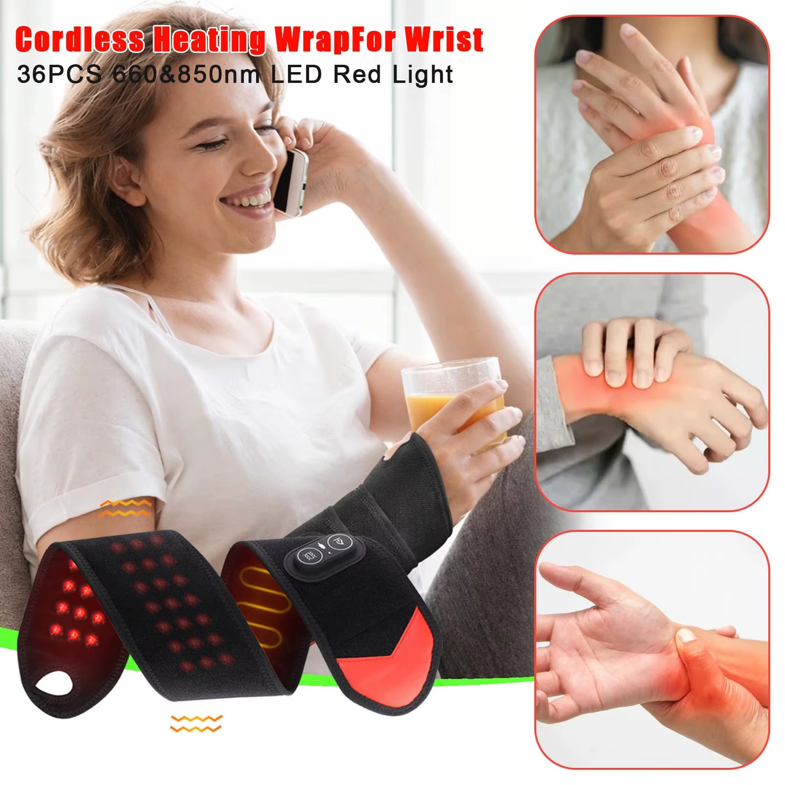 36 LED Wrist Wrap 5