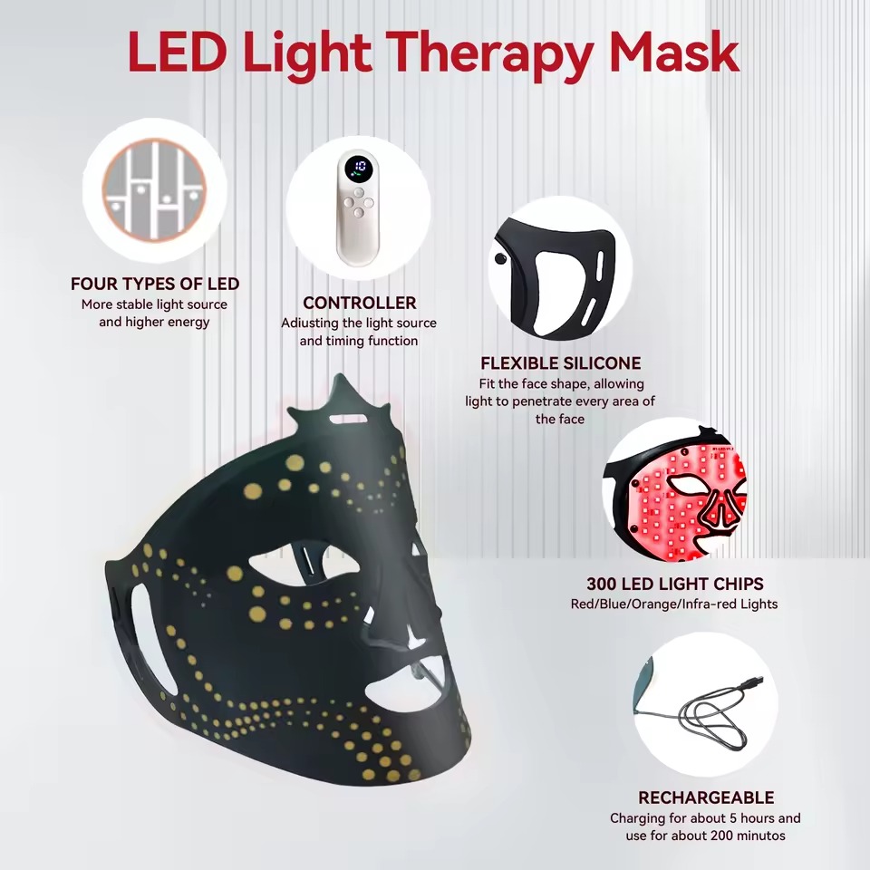 P300 LED Mask 4 in 1 2
