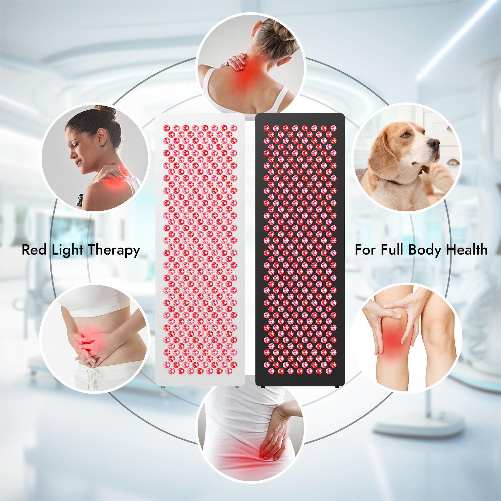 T300 red light therapy application